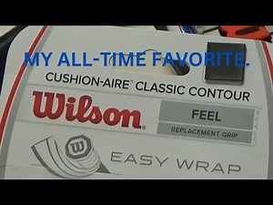 Removing and Installing a Replacement Grip for a Tennis Racquet