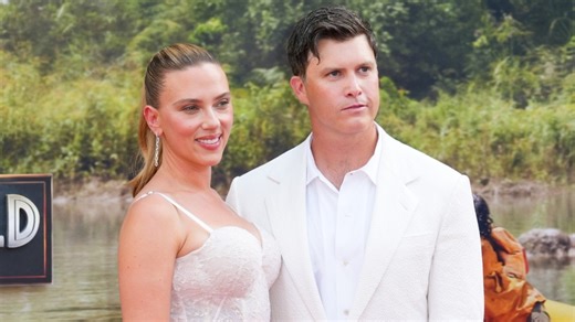 Scarlett Johansson Coordinates With Husband Colin Jost in Givenchy for ‘Jurassic World Rebirth’ Red Carpet