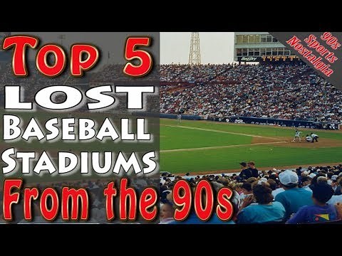Top 5 Forgotten Baseball Stadiums From the 90s - Lost MLB Ballparks