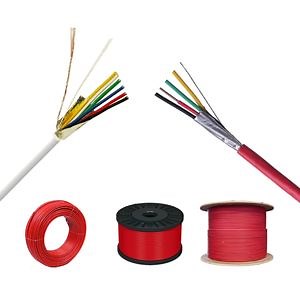 [Hot Item] 22AWG 4c Unshielded Fire Alarm Control Cable, Solid Bare Copper, White Jacket