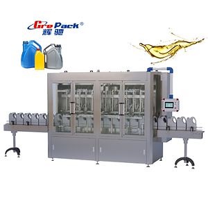 [Hot Item] Full Automatic Servo Motor Lube Oil Filling Machine for Bottle/Jerrycan