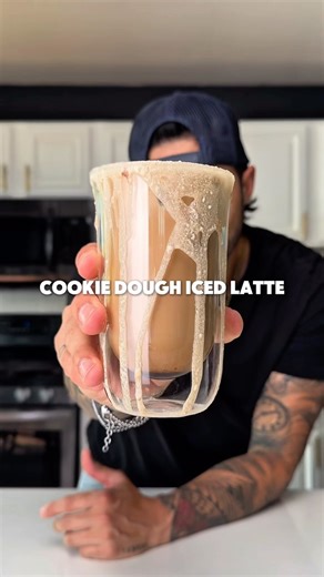 Created To Coffee | CHOCOLATE CHIP COOKIE DOUGH ICED LATTE 🍪 You’ve never had coffee like this… We’re talking full cookie dough vibes: * 2 tbsp heavy cream *... | Instagram