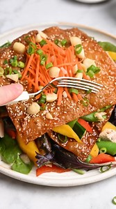 Cheesecake Factory luau salad copycat recipe you'll love
