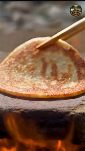 Cooking on a Hot Stone Slab | Primitive Survival ASMR 🔥