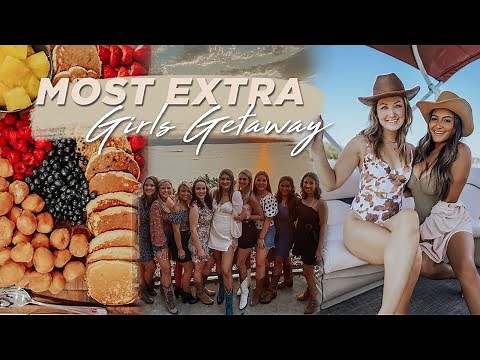 Most Extra Girls Weekend on Lake Travis | Boat Day & Private Chef