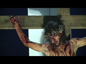 Catholics reenact Christ crucifixion in Caracas slum