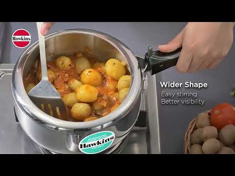 Hawkins 3L Triply Pressure Cooker cum Pan, Silver (SSTPP3)