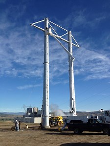 [Hot Item] 10kv to 69kv Galvanized Steel Utility Pole 10m to 20m Low Voltage Electric Pole