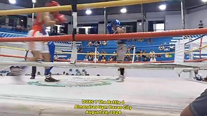 DUKC 7 The Battle 6 Amateur Category Bout #16. Salera (red) vs. Asmod (blue) Result: Split decision Winner :Blue Congratulations both fighters 👏 it was a good fight indeed! Thank You Lord for Your Divine protection 🙏 Thank you DUKC of Elorde Davao sir Alfie Angelo Lacerna Jonsay and sir Rodel Garde for allowing the fighters to showcase their skills and abilities in boxing. Salute 🫡 and Mabuhay 🤗. To God be the glory 🙏 | Mary Fe Gubal Salera