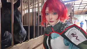 🐴動画更新しました🐴乗馬でのコスプレに挑戦してきました！！馬の気持ちを知りたい、、、