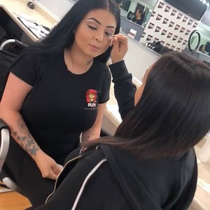 #rubystudent @aleenaa.mariee hard at work www.rubymakeupacademy.com | Ruby Makeup Academy | Facebook