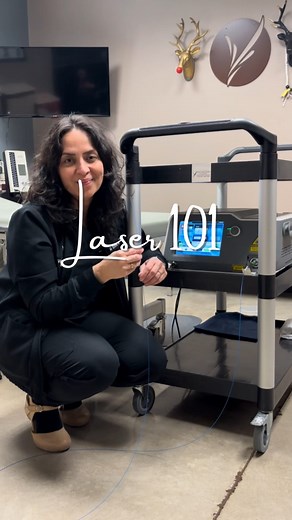 Laser 101 featuring our Venous Laser! The 1470nm laser is used during our Endovenous Laser Ablation procedure. Endovenous laser ablation (EVLT) is a minimally invasive procedure used to treat chronic venous insufficiency. It involves inserting a thin laser fiber into the affected vein, usually under ultrasound guidance, and delivering laser energy to heat and seal the vein shut. This redirects blood flow to healthier veins, relieving symptoms like pain, swelling, and fatigue. EVLT is typically d