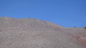 Estes Two Chuter model rocket landing