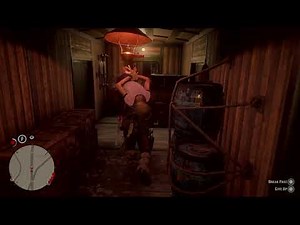 Red dead Redemption online: taken hostage and hogtied by two creepy outlaws, barefoot