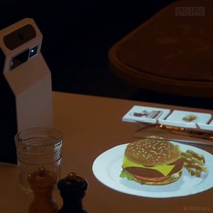 1.2M views · 48K reactions | One company is using AR to redefine the restaurant experience via HoloLamp | Interesting Engineering | Facebook