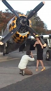 11K views · 993 reactions | More behind the scenes moments with the gals #p47thunderbolt #t6texan #p40warhawk #pinups #warbirds #photoshoot #1940sfashion #retro #noseart | Warbird Pinup Girls | Facebook