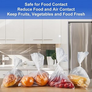 [Hot Item] Heavy Duty Disposable Food Bags, Leak-Proof Plastic Bags for Safe Food Storage