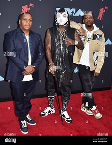 Vin Rock, Treach, and DJ Kay Gee of Naughty By Nature attend the 2019 MTV Video Music Awards at Prudential Center on August 26, 2019 in Newark, NJ, USA. Photo by Lionel Hahn/ABACAPRESS.COM Stock Photo - Alamy