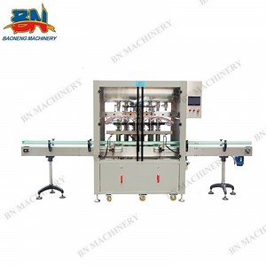 [Hot Item] High Quality Linear Lube Engine Oil Bottle Filling Line Machine From Direct Factory