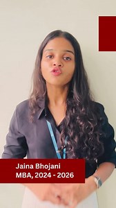 11 reactions | Jaina Bhojani, an NMIMS School of Business Management...