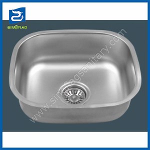 [Hot Item] Single Stainless Steel 201 Cheap Kitchen Sink 42X36cm