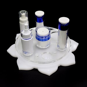 [Hot Item] Creative Shape Acrylic Skin Care Displays Stand for Cosmetics Shop