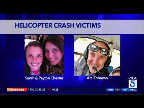 9 Victims of Calabasas Helicopter Crash Identified