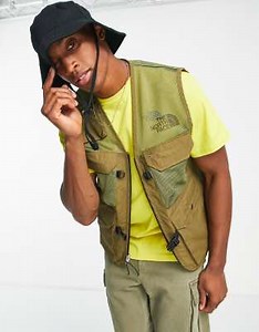 The North Face M66 utility field vest in brown | ASOS