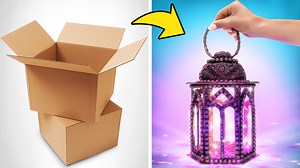 DIY Lantern made of cardboard | SLICK SLIME SAM | Facebook