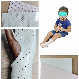 [Hot Item] Disposable Thermoplastic PLC Orthopedic Splint for Physiotherapy Fracture Rehabilitation Fixation Splint in Size 600*900mm