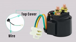 Road Passion Starter Solenoid Relay for Yamaha Radian YX600 1986 1987 1989 1990 SNOSCOOT SV80 SV125 1990 1991 Snowmobile