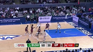 60K views · 1.6K reactions | From 38-47 at the half to 59-50 after three 勞 UP ✊ scores 21 while ONLY ALLOWING THREE POINTS in the third quarter against DLSU! #UAAPSeason86 #FuelingTheFuture | UAAP Varsity Channel | Facebook