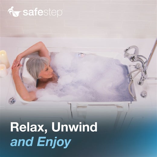 Is stepping into your bathtub becoming a challenge? Discover the peace of mind of a Safe Step Tub. | Safe Step Walk-In Tubs & Showers