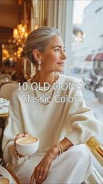 10 Old Money Classic Colors That Look EXPENSIVE Over 50⭐