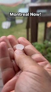 Hail in Montreal Today | Montreal Now