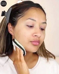 And just like that, the face mask was gone with just Face Halo + water ✨ @jasmineregmi is a pro  Who’s entered our giveaway? You’ve still got a bit more time to tag a few more friends! 殺 | Face Halo | Facebook