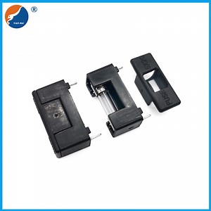 [Hot Item] Ptf-78 Electrical Black PCB Mounted Type 5X20 Glass Tube Fuse Holder