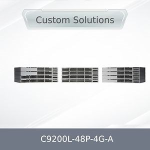[Hot Item] Cisco Catalyst 9200L-48p-4G-a 48-Port Poe Gigabit Stackable LAN Access Switch