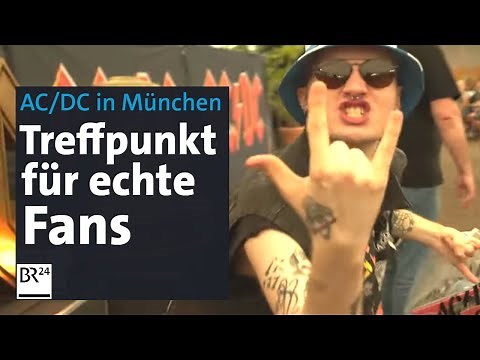 AC/DC - exclusive vinyl, free tattoo: Relics for true fans | Abendschau | BR24