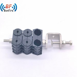 [Hot Item] Factory Price Suspension Hanging Device ADSS Hook Wedge Optical Drop Cable Clamp Tension Clamp