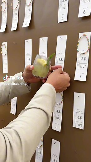 The best headliners anyone could ask for? An adorable couple, of course! 🎟️ 📷 : detailsdarling on TikTok #evite #wedding #weddingideas #weddinginspo #seatingchart #concerttickets | Evite