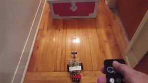 Remote control robot car! #GoPiGo, a robot using the Raspberry Pi, with an infrared sensor, ultrasonic sensor & a remote control! Can it detect the treasure chest? #GoBox monthly robot subscription is now available http://www.dexterindustries.com/shop/gobox/ $189.99 sign up fee for the robot $19.99/month to get a Mission! | Dexter Industries