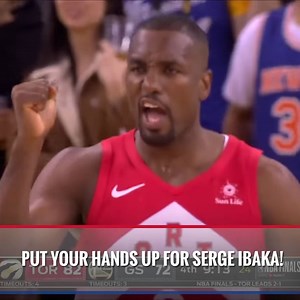 Serge Ibaka has been the x-factor for the Toronto Raptors in the 2019 #NBAFinals! #WeTheNorth | NBA