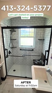 What do you think of this tub to walk-in shower conversion Clarence...