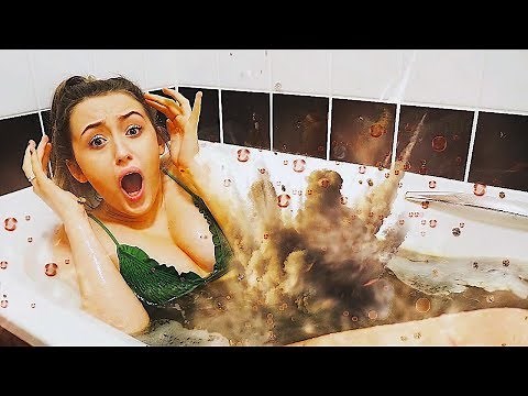 I Spent 24 Hours in COKE AND MENTOS & It was a HUGE Mistake... (Bath Challenge)
