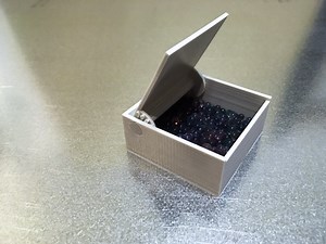 Box with ratchet hinge #3DThursday #3DPrinting