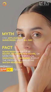Stay Sun-Safe with PHYTORX ULTRA-PROTECT SUNBLOCK SPF 70 PA Remember to reapply your sunscreen every few hours to keep your skin protected all day long! #LotusProfessional #PRODefence #TintedSPF #SuncareEssentials #SPFAndBeyond #MultitaskingSunscreen | Lotus Professional