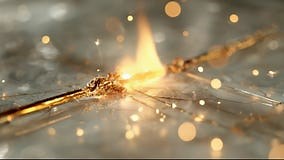 Electric Short Circuit Creating Sparks and Fire on Cable Stock Footage - Video of danger, industry: 432643284