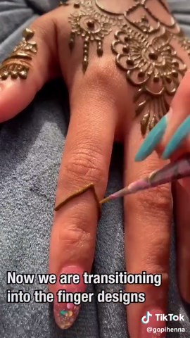 Beautiful Bridal Henna Design Tutorial