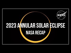 Remembering The Ring of Fire: 2023 Annular Solar Eclipse | NASA Goddard Recap FriendsofNASA.org: On Oct. 14, 2023, an annular solar eclipse crossed North, Central, and South America. Visible in parts of the United States, Mexico, and many countries in South and Central America, millions of people in the Western Hemisphere were able to experience this “ring of fire” eclipse. NASA’s official broadcast and outreach teams were located in Kerrville, Texas, and Albuquerque, New Mexico, to capture the 